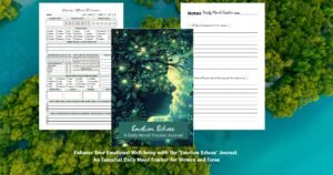 Enhance Your Emotional Well-being with the 'Emotion Echoes' Journal: An Essential Daily Mood Tracker for Women and Teens