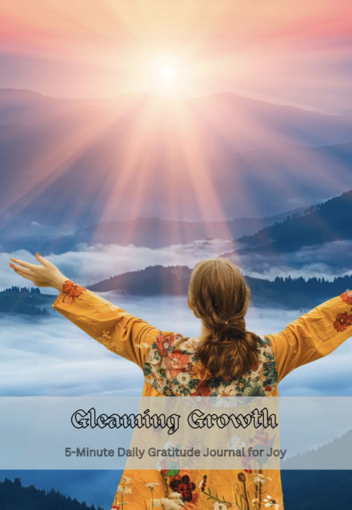 Gleaming Growth: 5-Minute Gratitude Journal for Joy.